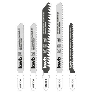 KWB Stichsägeblätter-Set für Holz + Metall, fein-grob 20-tlg. KWB Stichsägeblätter-Set für Holz + Metall, fein-grob 20-tlg.
