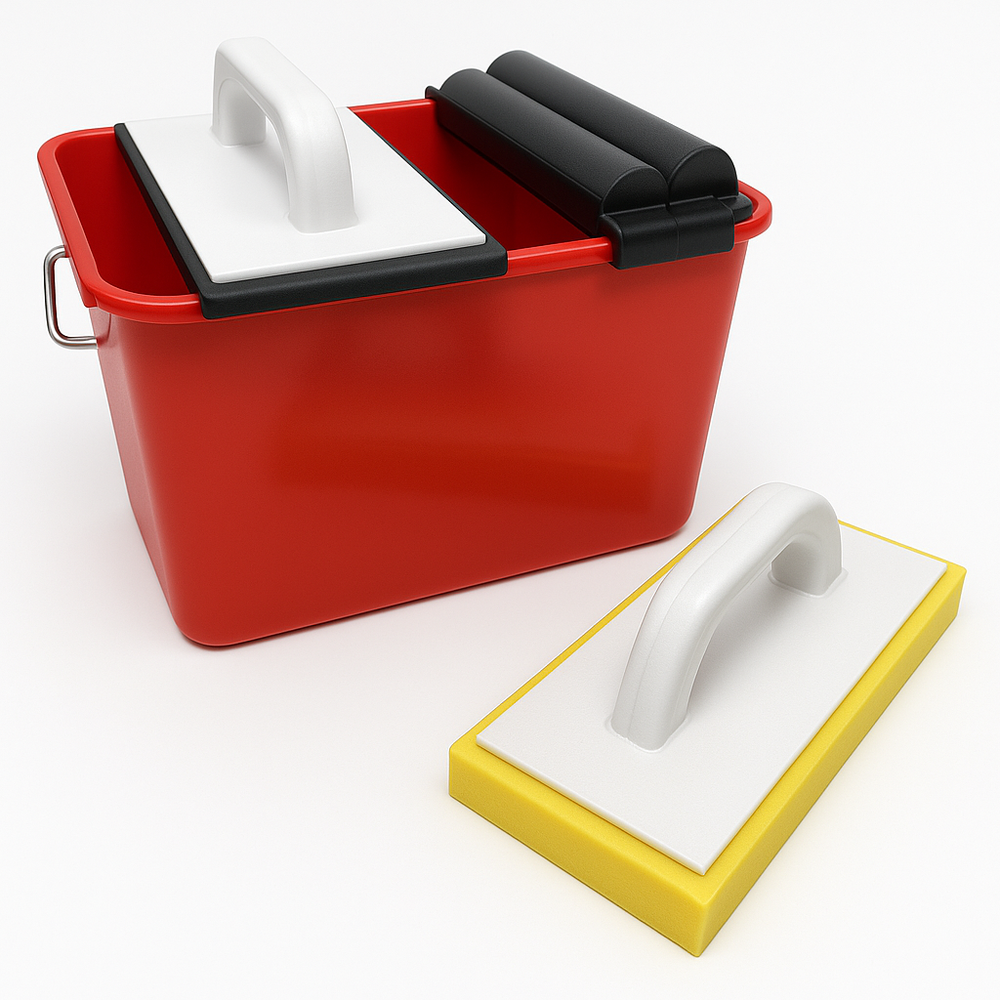 KRAFTBOX PROFESSIONAL Fliesenleger-Waschset 5 tlg.