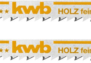KWB 2 Stichsägeblätter, Universalschaft, fein, Holzbearbeitung, HCS KWB 2 Stichsägeblätter, Universalschaft, fein, Holzbearbeitung, HCS