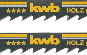 KWB 2 Stichsägeblätter, Einnockenschaft, grob, Holzbearbeitung, HCS KWB 2 Stichsägeblätter, Einnockenschaft, grob, Holzbearbeitung, HCS