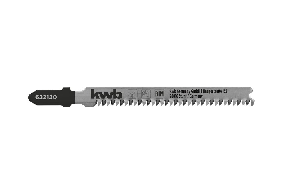 KWB 2 Bi-Metall Stichsägeblätter, 92 mm