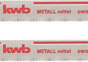 KWB Stichsägeblätter, Metallbearbeitung, HSS