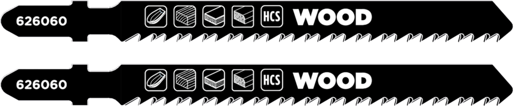 KWB HCS-Stichs?gebl?tter, Holzbearbeitung, T-Schaft, fein