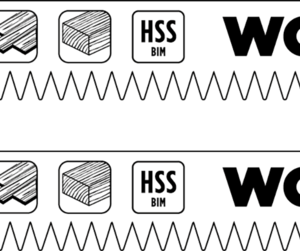 KWB 2 HSS-Bi-Metall-Stichsägeblätter 83/59 mm, LAMINAT, Holzbearbeitung, fein KWB 2 HSS-Bi-Metall-Stichsägeblätter 83/59 mm, LAMINAT, Holzbearbeitung, fein