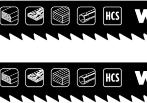 KWB 2 HCS-Stichsägeblätter, Holzbearbeitung, DOWN CUT, T-Schaft, fein KWB 2 HCS-Stichsägeblätter, Holzbearbeitung, DOWN CUT, T-Schaft, fein