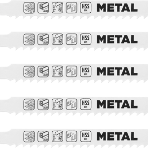 KWB HSS-Bi-Metall-Stichsägeblätter, Metallbearbeitung, grob KWB HSS-Bi-Metall-Stichsägeblätter, Metallbearbeitung, grob