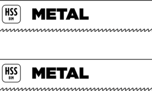 KWB HSS-Bi-Metall-Stichsägeblätter, T-Schaft, extra lang, fein KWB HSS-Bi-Metall-Stichsägeblätter, T-Schaft, extra lang, fein