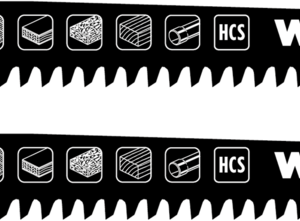 KWB HCS-Stichsägeblätter, Holzbearbeitung, fein KWB HCS-Stichsägeblätter, Holzbearbeitung, fein