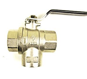 PUTEUS 3-Weg-Kugelhahn 1/2"