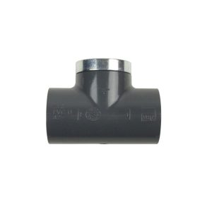 PVC-T-Stück 90° mit 1" PVC-T-Stück 90° mit 1"