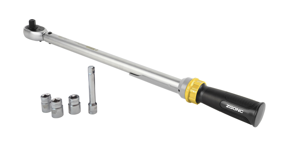 Zgonc Drehmomentschlüssel-Satz 5 teilig, 1/2" Antrieb, 40-210 Nm