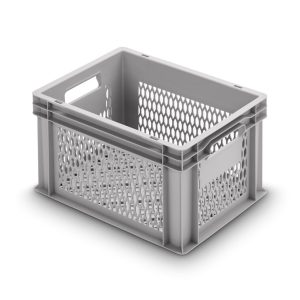 ALUTEC Industrie-Kunststoffbehälter vergittert 40 x 30 x 23,5 cm ALUTEC Industrie-Kunststoffbehälter vergittert 40 x 30 x 23,5 cm