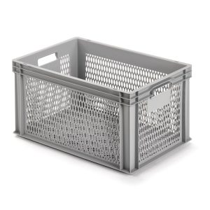 ALUTEC Industrie-Kunststoffbehälter vergittert 60 x 40 x 32 cm ALUTEC Industrie-Kunststoffbehälter vergittert 60 x 40 x 32 cm