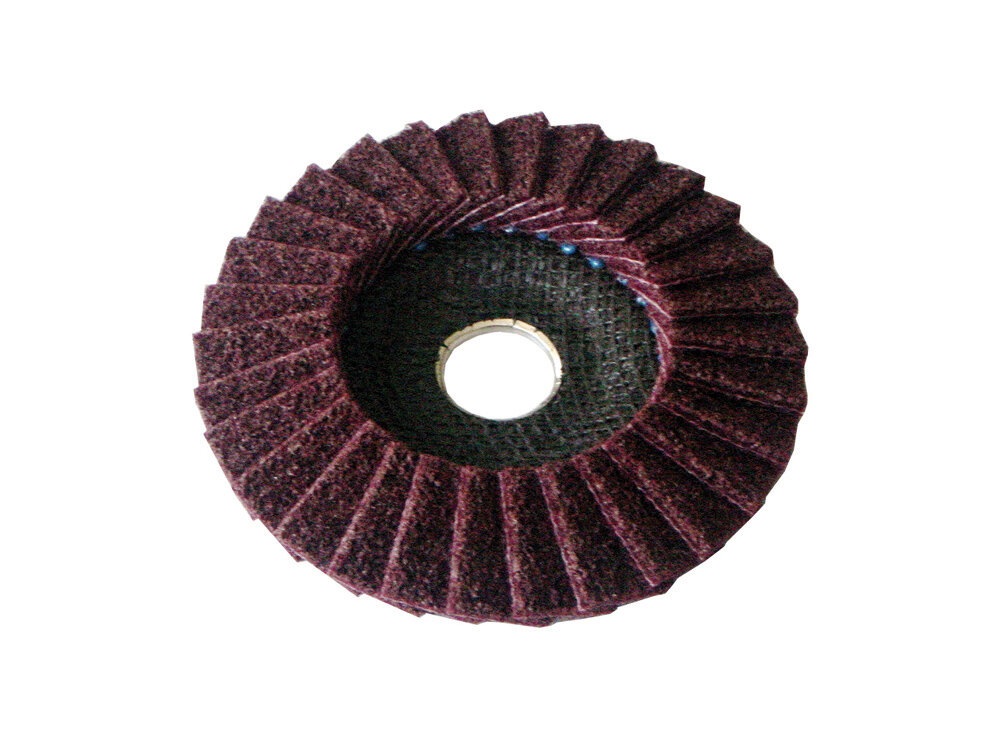 SKORPIO Polierscheibe mit Vlies 115 x 22 mm Ø
