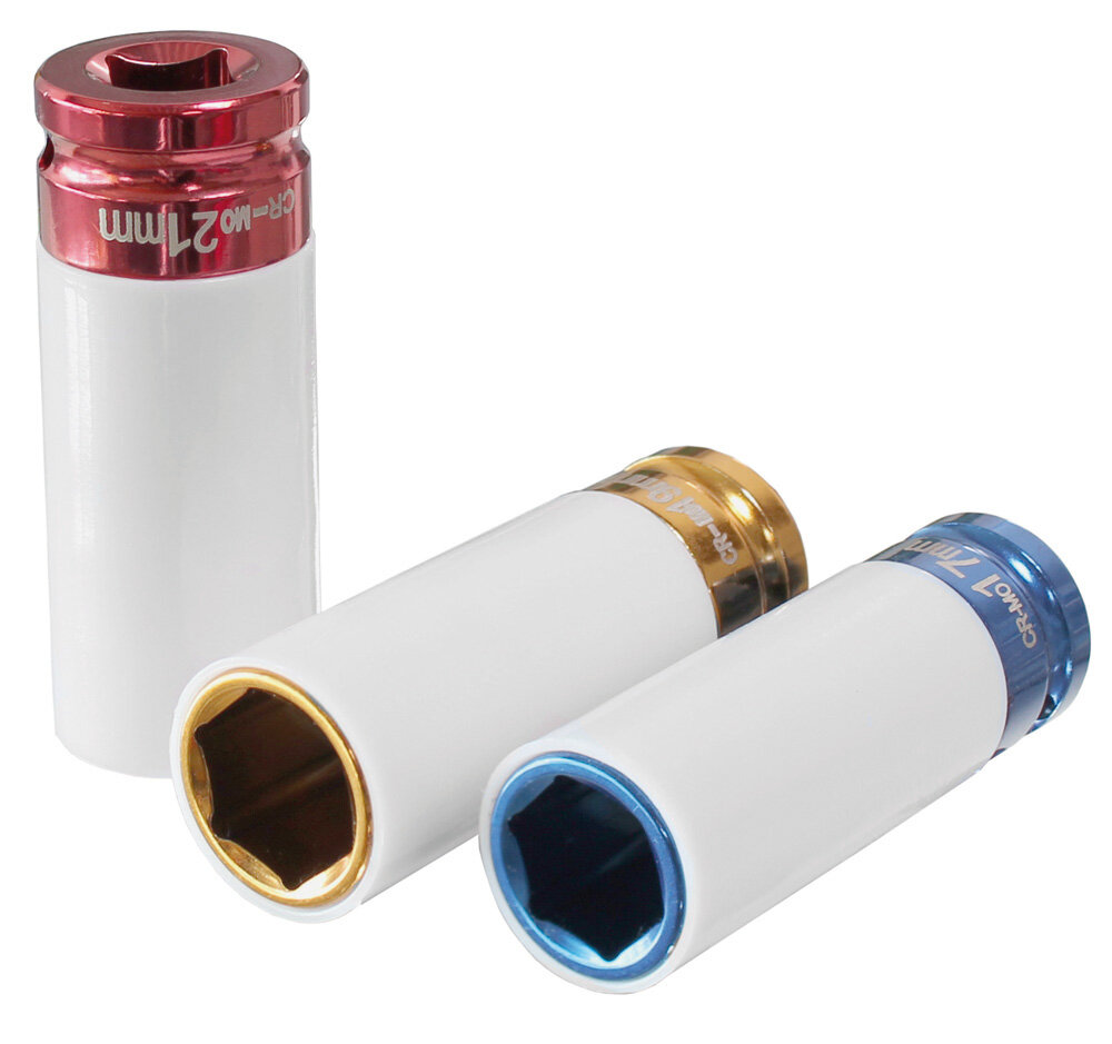ERBA Druckluft-Schlagnuss-Satz 1/2" 3-teilig