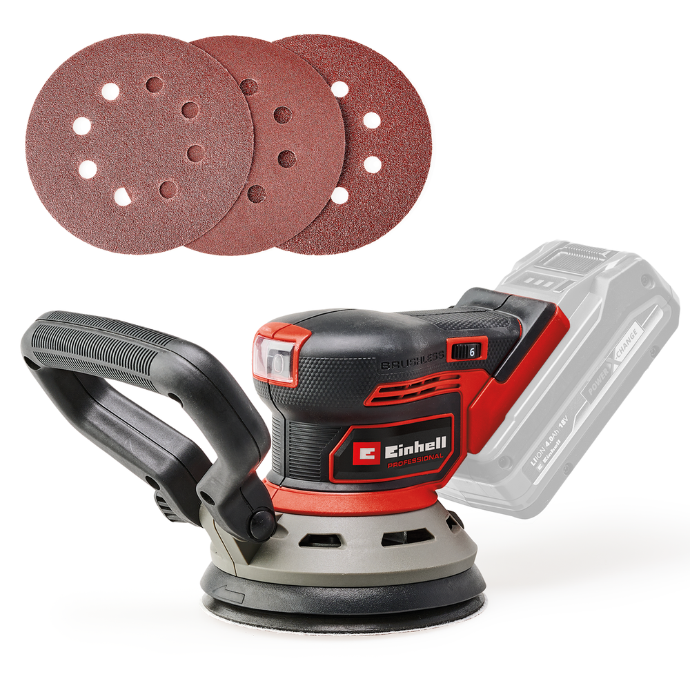 EINHELL PROFESSIONAL Akku-Exzenterschleifer TP-RS 18/32 Li BL - Solo
