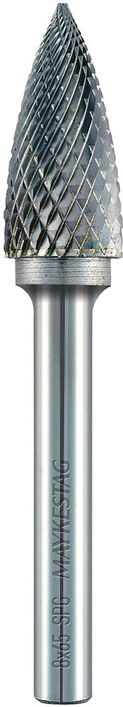 ALPEN HM-Frässtift SPG 6 Ø x 50 mm