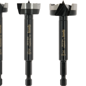 KWB Forstnerbohrer-Set mit 1/4" E 6.3 Schaft, 5-tlg.