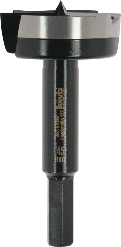 KWB Forstnerbohrer mit 3/8" Hex-Schaft, Ø 45 mm