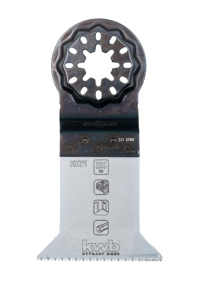 KWB HSS Bi-Metall Tauchsägeblatt 50 x 50 mm