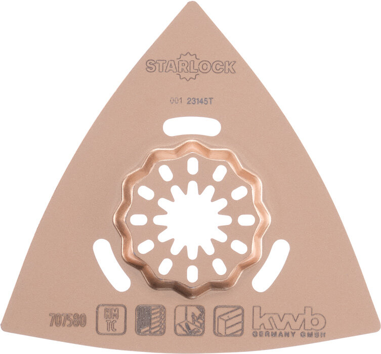 KWB Hartmetall-Raspel in Deltaform