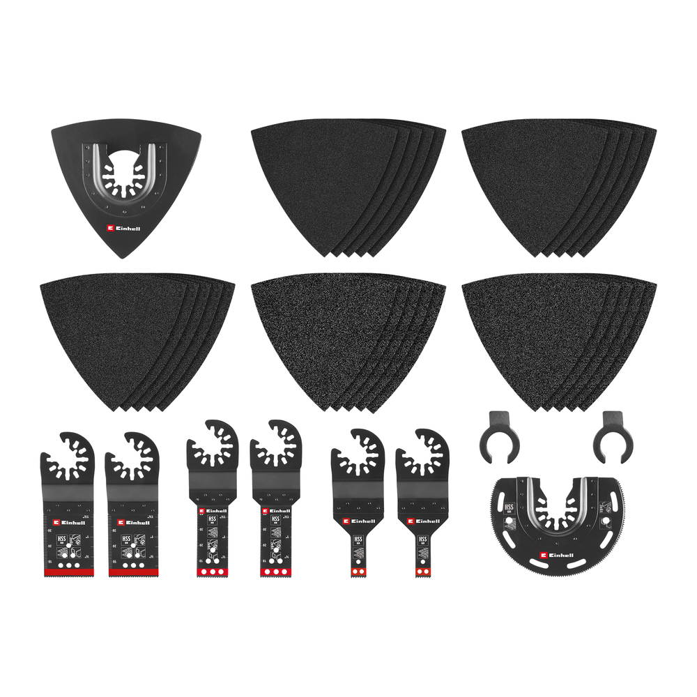 EINHELL XL-PLUS-CASE KFZ-Multitool-Set mit Universalaufnahme, 35-tlg.