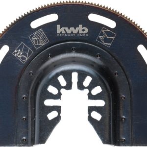KWB Tauchsägeblatt, halbrund, Bi-Metall, 87 mm Ø KWB Tauchsägeblatt, halbrund, Bi-Metall, 87 mm Ø