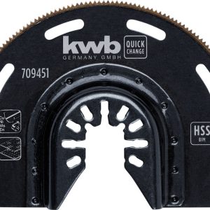 KWB BIM Tauchsägeblatt, halbrund, 87 mm KWB BIM Tauchsägeblatt, halbrund, 87 mm