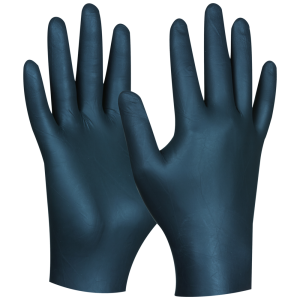 GEBOL Einweghandschuh "Blue Nitril Comfort" ungepudert Gr. L, 100 Stück