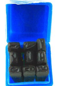 Zgonc Schlag-Ziffern-Satz 6 mm