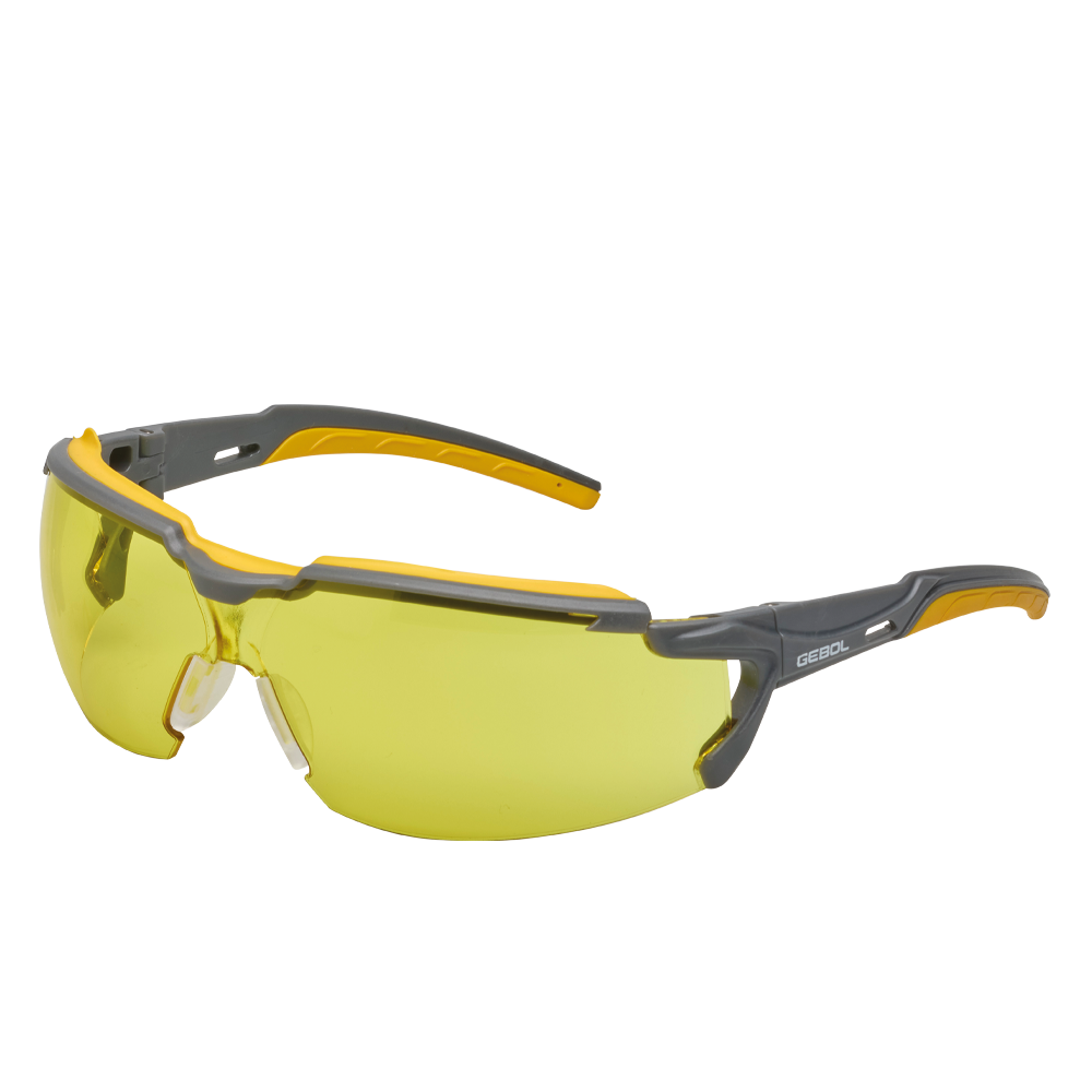 GEBOL Schutzbrille Gelb