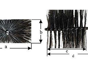Heizkesselbürste 55 x 125 mm Heizkesselbürste 55 x 125 mm