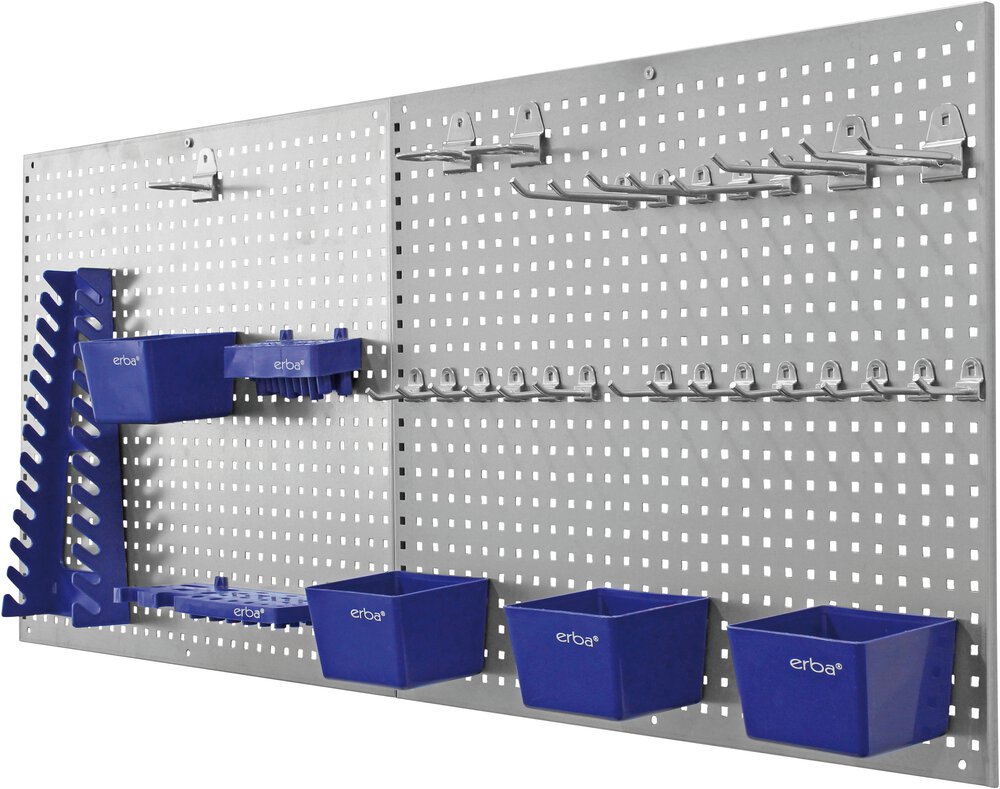 ERBA Lochwand-Set 34-tlg. 56 x 0,8 x 46 cm