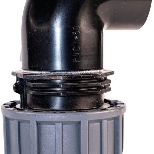 PVC-Klebewinkel (Muffe) DA 50 auf 50 Klemm PVC-Klebewinkel (Muffe) DA 50 auf 50 Klemm