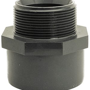 PVC-Klebeverbindung 40 mm Ø x 6/4"-AG PVC-Klebeverbindung 40 mm Ø x 6/4"-AG