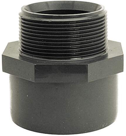 PVC-Klebeverbindung 40 mm Ø x 6/4"-AG