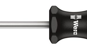 WERA Schraubenzieher Kraftform Plus 300 TX25 x 100 mm, mit Innenbohrung WERA Schraubenzieher Kraftform Plus 300 TX25 x 100 mm, mit Innenbohrung