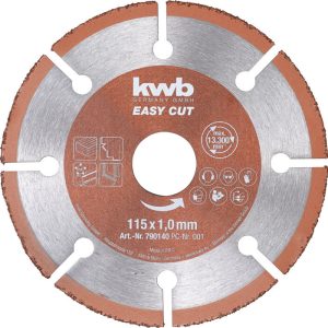 KWB EASY CUT HM Trennscheibe ⌀ 115 mm, Universal KWB EASY CUT HM Trennscheibe ⌀ 115 mm, Universal