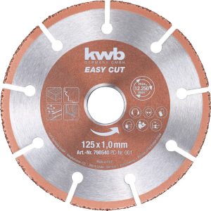 KWB EASY CUT HM Trennscheibe ⌀ 125 mm, Universal KWB EASY CUT HM Trennscheibe ⌀ 125 mm, Universal