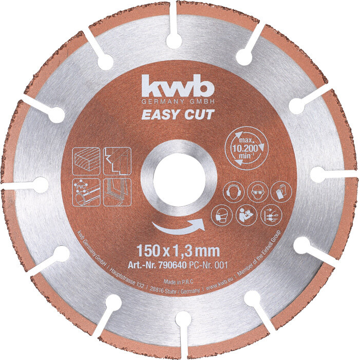 KWB EASY CUT HM Trennscheibe ⌀ 150 mm, Universal