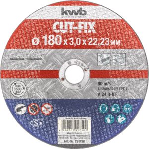 KWB CUT-FIX® Trennscheiben, Metallbearbeitung, Ø 178 mm KWB CUT-FIX® Trennscheiben, Metallbearbeitung, Ø 178 mm