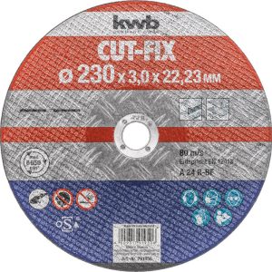 KWB CUT-FIX® Trennscheiben, Metallbearbeitung, Ø 230 mm KWB CUT-FIX® Trennscheiben, Metallbearbeitung, Ø 230 mm