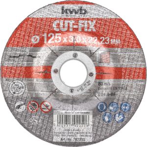 KWB CUT-FIX® Trennscheiben, Steinbearbeitung, Ø 125 mm KWB CUT-FIX® Trennscheiben, Steinbearbeitung, Ø 125 mm