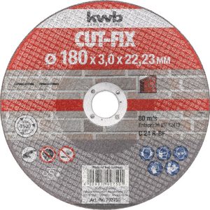 KWB CUT-FIX® Trennscheiben, Steinbearbeitung, Ø 178 mm KWB CUT-FIX® Trennscheiben, Steinbearbeitung, Ø 178 mm