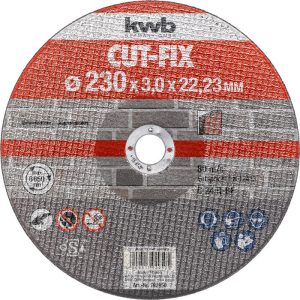 KWB CUT-FIX® Trennscheiben, Steinbearbeitung, Ø 230 mm KWB CUT-FIX® Trennscheiben, Steinbearbeitung, Ø 230 mm