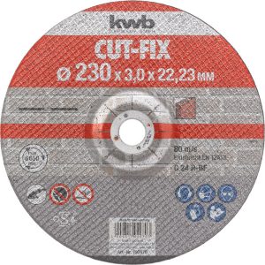 KWB CUT-FIX® Trennscheiben gekröpft, Steinbearbeitung, Ø 230 mm KWB CUT-FIX® Trennscheiben gekröpft, Steinbearbeitung, Ø 230 mm