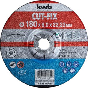 KWB CUT-FIX® Schruppscheiben, Metallbearbeitung, Ø 180 mm KWB CUT-FIX® Schruppscheiben, Metallbearbeitung, Ø 180 mm