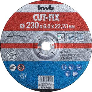 KWB CUT-FIX® Schruppscheiben, Metallbearbeitung, Ø 230 mm KWB CUT-FIX® Schruppscheiben, Metallbearbeitung, Ø 230 mm