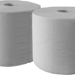 ERBA 2 Rollen Werkstatt-Putzpapier Weiß 23 cm breit, 26 cm Ø ERBA 2 Rollen Werkstatt-Putzpapier Weiß 23 cm breit, 26 cm Ø