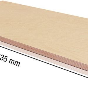ERBA Arbeitsplatte 133,5 x 60 x 3 cm